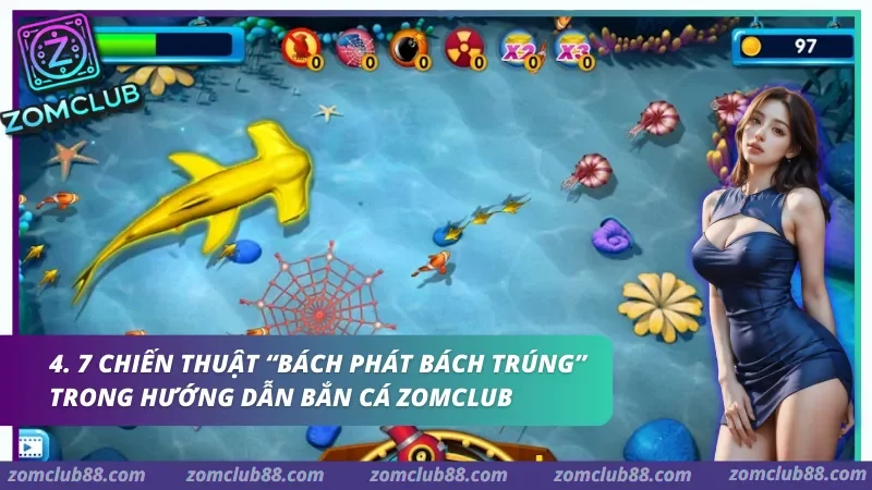 Mẹo bắn cá Zomclub cho người mới theo hướng quản lý đạn chọn mục tiêu và không đuổi boss