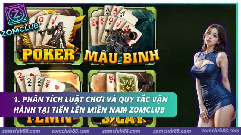 Hình ảnh Tien Len Mien Nam Zomclub 1 trong bài viết Chơi Tài Xỉu Trực Tuyến Zomclub: Luật Chơi & Cách Check MD5 (2026). Ghi nhận về giao diện bàn cược và quy trình vận hành tại sảnh Game bài Zomclub.