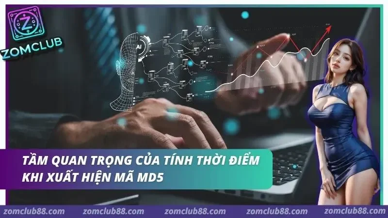 Hình ảnh Tai Xiu Md5 Zomclub 3 1 trong bài viết Tài Xỉu MD5 ZOMCLUB: Giải Mã Thuật Toán Và Bí Kíp Soi Cầu. Tính thời điểm xuất hiện mã là điều cược thủ phải nắm