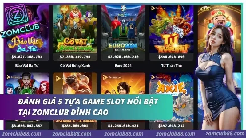 Hình ảnh Top 5 Slot De No Hu Tai Zomclub 5 1 trong bài viết Top 5 Slot Nổ Hũ Zomclub - Game Quay Hũ Nổi Bật 2026. Checklist quản lý vốn khi chơi top 5 slot nổ hũ Zomclub theo mức cược số vòng quay và giới hạn thời gian